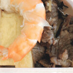 はらまさ - 海老、生肉のしぐれ煮