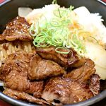 焼肉 食べ放題 黒べこ屋 - 20200904人気牛ハラミ丼・アップ