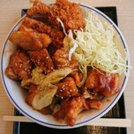 かつや - 鶏ちゃん焼きチキンカツ丼