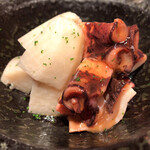 丿貫 - 丿貫(地蛸柔らか煮と里芋の焚合せ)