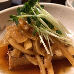 鶏's - 鶏's(厚揚げの自家製玉ねぎドレッシングがけ)
      