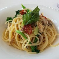 リストランテ　ウミリア - オイルサーディンとフリアリエッリのスパゲッティ（2020.8-1）