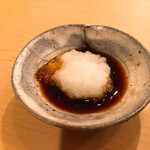 木挽町 とも樹 - タマネギのお醤油