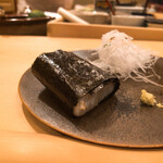 木挽町 とも樹 - 平貝の磯辺焼き