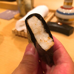 木挽町 とも樹 - 平貝の磯辺焼き