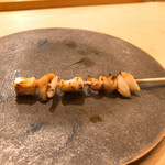 木挽町 とも樹 - ミル貝の貝柱の串焼き