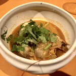 ラープと琥珀と時々煙り - ○足赤海老ビスク仕立てのトムヤムクン様