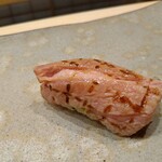 鮨 おおが - 炙りトロ