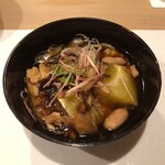 うを徳 - 素麺（素麺 + そうめんかぼちゃ + のどぐろの煮こごり + 生落花生 + そばの芽 + 茗荷）