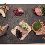 フランス料理 ル・クール - 前菜盛り合わせ(肉系)