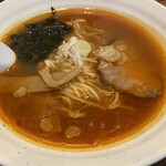 らーめん十勝 - 辛い醤油ラーメン