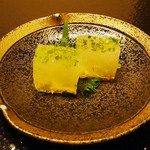 鮨でですけ - お通しの煮こごり