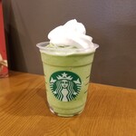 スターバックスコーヒー - 抹茶 クリーム フラペチーノ with わらびもち