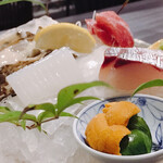 龍のかくれんぼ - 本日のお造り盛り合わせ