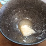 寿々喜家 - 麺をおろしニンニク直付け