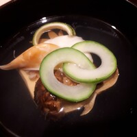 御料理 辻 - ⚫松茸  玉子豆腐  石垣貝のお椀