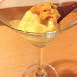 浅草じゅうろく - コーンと雲丹