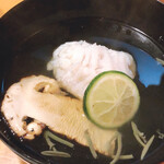 浅草じゅうろく - 松茸と鱧のおわん