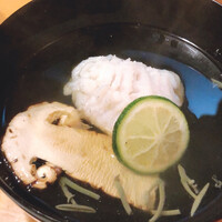 浅草じゅうろく - 松茸と鱧のおわん