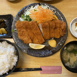 Echigo Tonkatsu Ninjintei - 特大ロースカツ定食　1,780円