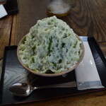 お茶の洞之園 - 2009_お茶の洞之園_かきごおり(宇治ミルク金時)＠580円