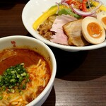 麺屋 とがし - とがしのスパイシートマトカレーつけ麺(2020.9月限定)1,230円