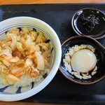 手打ちうどん 天婦羅 はなどり - かけあげ丼