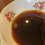 煎豆茶館　杣 - コーヒー豆浮いてる