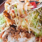 沖縄タコス くくる - のびーる、チーズ！