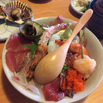 海老丸 - 海鮮丼2200円