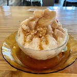 Cafe Mamae - 桃と紅茶のかき氷