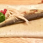 Sobakiri Morino - 鮎の焼き浸し！永遠に食べ続けたい一品です