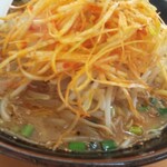 くるまやラーメン - ねぎ味噌ラーメン 大盛(税込1,020円)