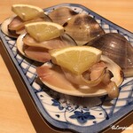 かかし屋 - 本蛤の貝焼
