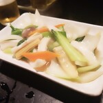 ひげ - イカの野菜炒め♪