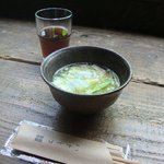 ハナトコ - オクラとミョウガのお味噌汁