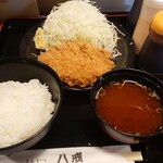 Hakkai - メンチカツ定食1150円