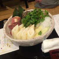 割烹かめ清 - きりたんぽ