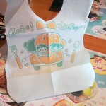 さわやか　 - 可愛い前掛け♪食べこぼしキャッチのポケット付き！