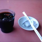 中国料理中華楼 - 食後のサービス、アイスコーヒー