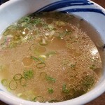 麺や 虎徹 - 最後の締めに割スープ