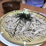 Kisetsu Ryouri Kobushi - 天蕎麦のセットのざる蕎麦