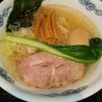 龍のひげ - 味玉龍のひげ塩らあめん￥870税込み(R2.9.1撮影)