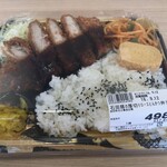 関西スーパー - (料理)石田豚の厚切りロースとんかつ弁当①
