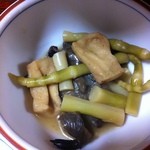 せっちゃんのエクスペリヤンスの家 - 根曲り竹の煮物