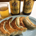 みんみん - みんみん(ビール、餃子)