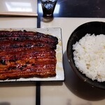 うなぎ 魚政 - 蒲焼＆ご飯
