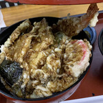 ごまそば鶴天 - 天丼♬︎