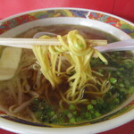 ラーメン天国 - 中細ストレート麺