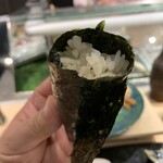 第三春美鮨 - 名物　干瓢・山葵漬け巻き 干瓢　栃木白　二番玉　栃木県河内郡上三川　海老原一布 當店のスペシャリテ こちらも、あとわずか。